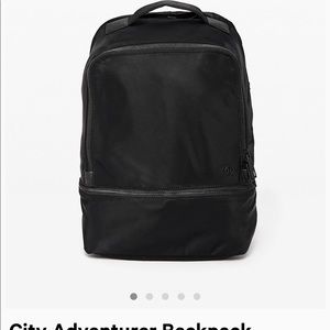 Lululemon Black Adventure City Backpack